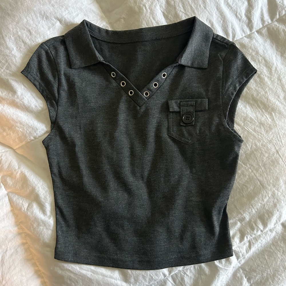 Y2k Collared Shirt